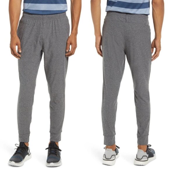 NEW‎ Rhone Reign Around Joggers Size Medium Charcoal Heathery Grey Loungewear M - Picture 1 of 16